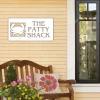 Customized The Patty Shack Funny Crab Metal Wall Decoration, The Patty Shack Large Sign