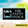 Customized The Patty Shack Funny Crab Metal Wall Decoration, The Patty Shack Large Sign