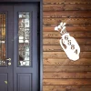 Custom Address Golf Bag Metal Sign, Golf Bag, Golfer Sport Decorative Plaque