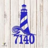 Customized Lighthouse Metal Wall Art, Lighthouse Bay Home Decor
