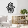 Hamsa Hand, Hamesh Hand, Chamsa, Khamsa Metal Art, Hamsa Hand Housewarming Steel Decor, Gift