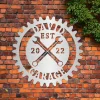 Custom Wrench Garage Metal Sign, Car Garage Inner Artwork For Dad Metal Sign