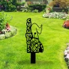 Cucumbers Gnome Metal Garden Sign, Cucumbers Vegetables Markers Decorative Artwork For Her Metal Sign