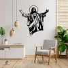 Jesus Saves Metal Wall Art, Jesus Christ, God Inner Wall Decor For Christmas Metal Sign