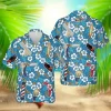 Blue Barber Hawaii Shirt, Hairdresser Summer Shirt, Aloha Shirt For Mens, Womens