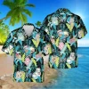 Baker Blue And Black Hawaii Shirt, Reyn Spooner Shirt, Aloha Shirt For Mens, Womens