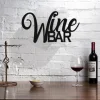 Wine Bar Metal Art, Pub Steel Wall Hanging, Gift For Him