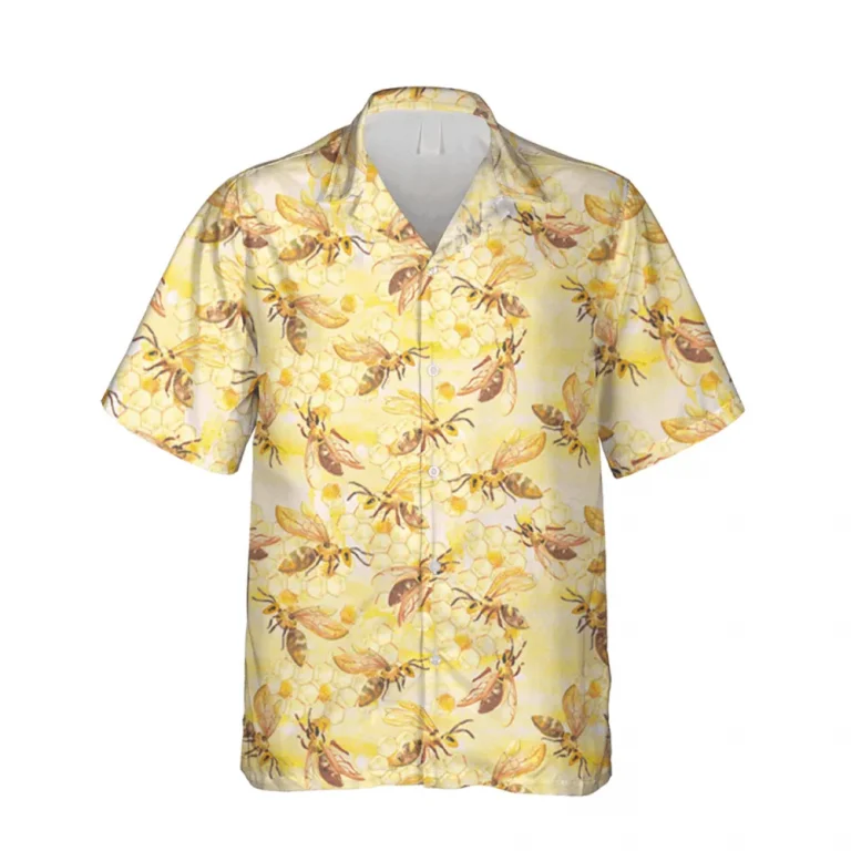 Honeycomb Hawaii T-shirt, Summer Shirt For Her, Aloha Shirt For Mens, Womens