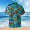 Funny Bear Hawaiian Shirt, Gift For Him, Aloha Shirt For Mens, Womens