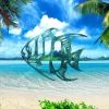 Angelfish Metal Sign, Angelfish Gift For Fishers