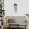 Jellyfish Metal Art, Jellyfish Bedroom Plaque