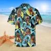 Drunk Bear Hawaii Shirt, Camping Summer Shirt, Aloha Shirt For Mens, Womens