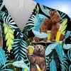 Drunk Bear Hawaii Shirt, Camping Summer Shirt, Aloha Shirt For Mens, Womens