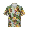 Funny Bear And Beer Hawaii Shirt, Camping Kahala Shirt, Aloha Shirt For Mens, Womens