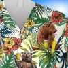 Tropical Bear Drinks Beer Hawaiian Shirt, Gift For Camping Lovers, Aloha Shirt For Mens, Womens