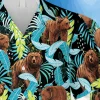 Tropical Bear Hawaii Shirt, Aloha T-shirt, Aloha Shirt For Mens, Womens