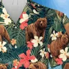 Funny Bear Hawaiian Shirt, Men Clothing, Apparel, Aloha Shirt For Mens, Womens