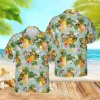 Bee And Pineapples Hawaiian Shirt, Gift For Him, Aloha Shirt For Mens, Womens