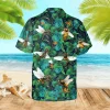 Funny Bee Green Hawaii Shirt, Gift For Bee Lovers, Aloha Shirt For Mens, Womens