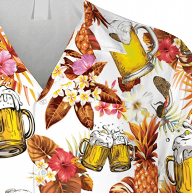 Funny Beer Summer Hawaiian Shirt, Gift For Beer Lovers, Aloha Shirt For Mens, Womens