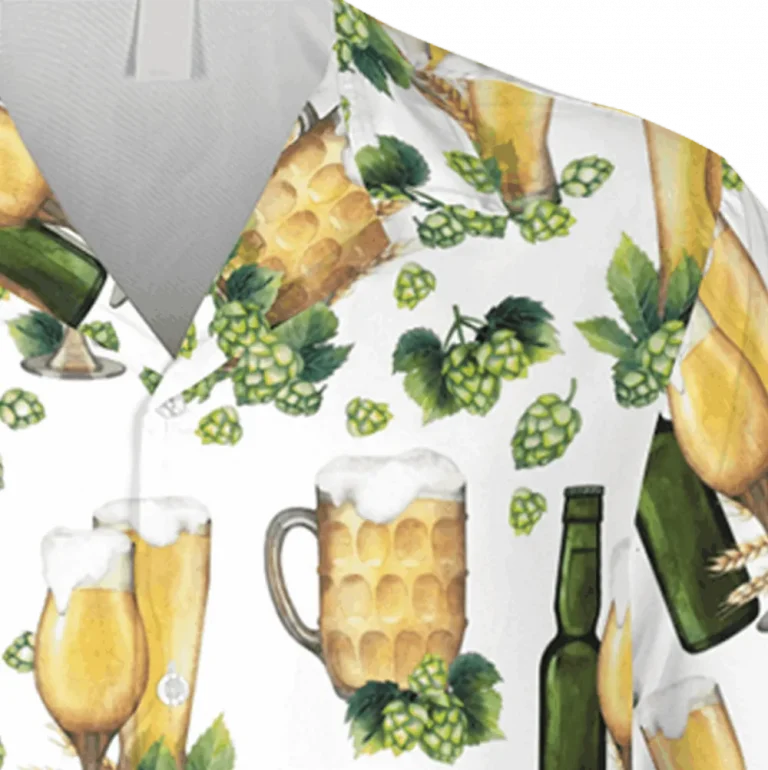 Beer Cups Hawaii Shirt, Shirt For Dad Bob, Aloha Shirt For Mens, Womens