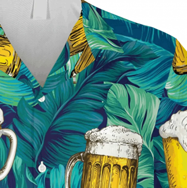 Beer Summer Hawaiian Shirt, Tap Clothing, Aloha Shirt For Mens, Womens