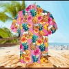 Beer Cheers Pineapple Pink Hawaii Shirt, Summer Shirt, Aloha Shirt For Mens, Womens