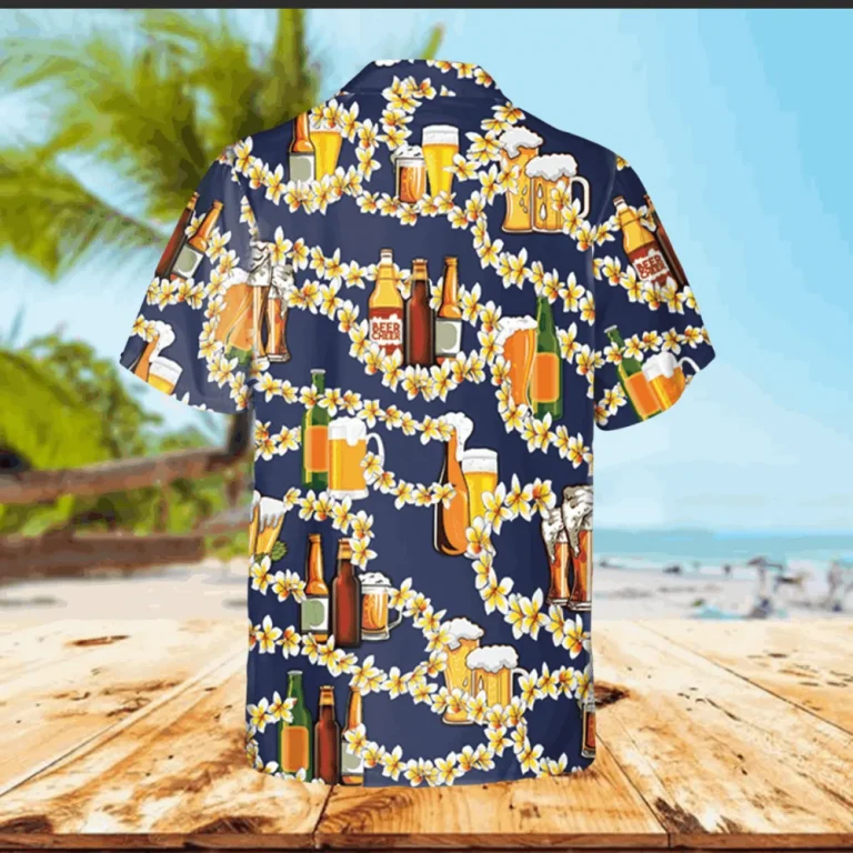 Funny Beer Hawaiian Shirt, Beer Garden Clothing, Aloha Shirt For Mens, Womens