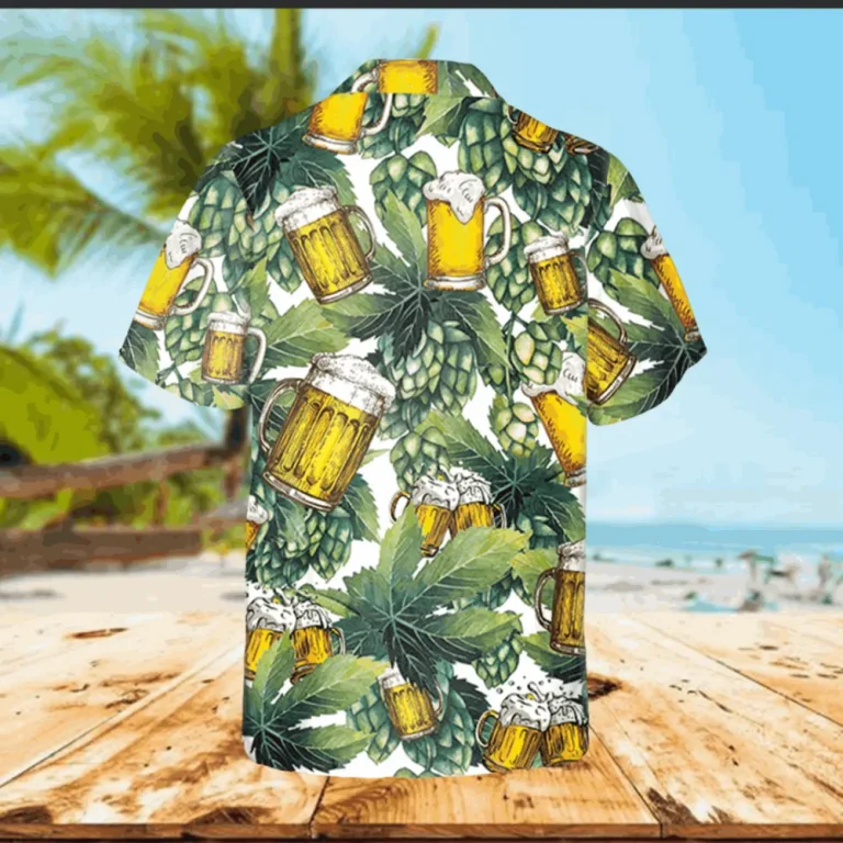 Beer, Hops Brewery Hawaiian Shirt, Funny Shirt For Man, Aloha Shirt For Mens, Womens