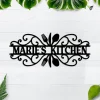 Personalized Kitchen Signs, Custom Metal Sign For Kitchen, Kitchen Wall Decor, Nana Mothers Day Gift, Custom Kitchen Sign, Kitchen Gifts