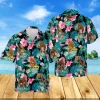 Bigfoot Tropical Hawaiian Shirt, Summer Shirt For Campers, Aloha Shirt For Mens, Womens