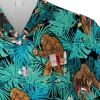 Bigfoot And Tropical Plants Hawaiian T-shirt, Aloha Apparel For Men, Aloha Shirt For Mens, Womens