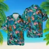 Funny Bigfoot Tropical Hawaii Shirt, Gift For Dad, Aloha Shirt For Mens, Womens