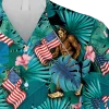 Funny Bigfoot Tropical Hawaii Shirt, Gift For Dad, Aloha Shirt For Mens, Womens