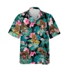 Bigfoot Tropical Hawaiian Shirt, Summer Shirt For Campers, Aloha Shirt For Mens, Womens