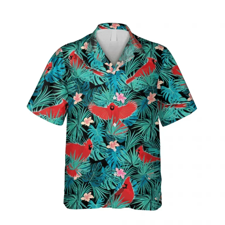 Cardinal Green Hawaii Shirt, Gift For Jesus, God Lovers, Aloha Shirt For Mens, Womens