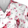 Floral Red Cardinal Hawaiian Shirt, Magnum Pi Shirt, Aloha Shirt For Mens, Womens