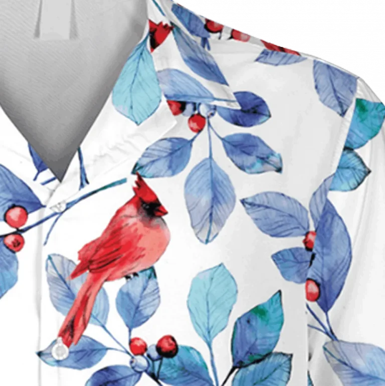 Cardinal Birds Hawaii T-shirt, Tactical Hawaiian Shirt, Aloha Shirt For Mens, Womens