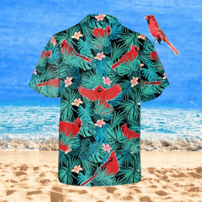 Cardinal Green Hawaii Shirt, Gift For Jesus, God Lovers, Aloha Shirt For Mens, Womens