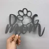 Dog Mom Customized Metal Signs, Custom Metal Sign, Custom Signs, Metal Sign