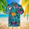Butterflies Hawaii Shirt, Beach Shirt For Her, Aloha Shirt For Mens, Womens