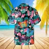 Butterfly Hibicus Hawaii Shirt, Flowers Beach Apparel, Aloha Shirt For Mens, Womens