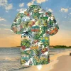 Tropical Plants And Campers 3d Hawaii Shirt, Vintage Beach Shirt, Aloha Shirt For Mens, Womens