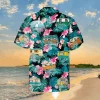 Pink Hibicus Rv Camping Hawaiian Shirt, Mother's Day Gift, Aloha Shirt For Mens, Womens