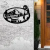 Go Camping Camper Vans Wall Decor, Camping Metal Wall Art, Wall Hanging, Gift For Camping Lovers