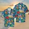 Floral Camping Hawaiian Shirt, Camping Rv Men T-shirt, Aloha Shirt For Mens, Womens