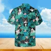 Funny Tuxedo Kitty Hawaiian T-shirt, 3d Shirt For Women, Aloha Shirt For Mens, Womens