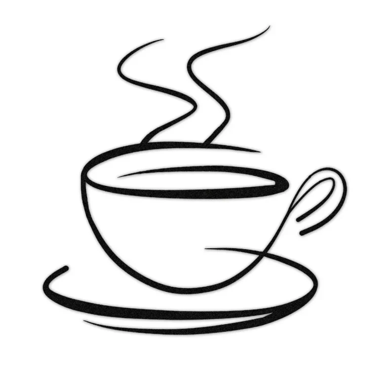 Coffee Cup Metal Bar Sign, Housewarming Steel Wall Art
