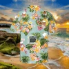 Baker Pineapple And Hibicus Hawaii Shirt, Summer Outfit For Men, Aloha Shirt For Mens, Womens