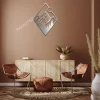 Mountainous Scene And Sun Metal Sign, Capmers Gift